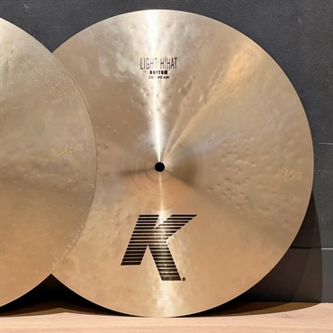 Zildjian 【USED】 K Zildjian Light HiHat 16 pair [NKZL16LHT/16LHB][1340g/1710g] 画像2