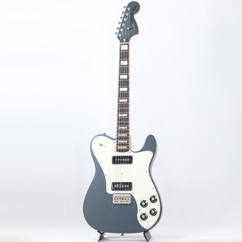 Fender USA Chris Shiflett Cleaver Telecaster Deluxe (Charcoal Frost Metallic/Rosewood) 画像1