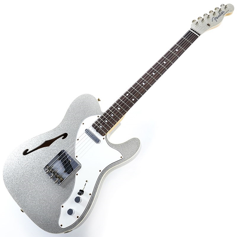 Fender Custom Shop F24 LTD '60 Telecaster Custom Thinline Journeyman Relic/Aged Silver Sparkle SN.CZ580148 画像1