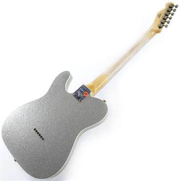 Fender Custom Shop F24 LTD '60 Telecaster Custom Thinline Journeyman Relic/Aged Silver Sparkle SN.CZ580148 画像2