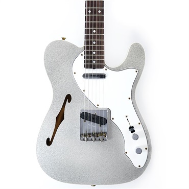 Fender Custom Shop F24 LTD '60 Telecaster Custom Thinline Journeyman Relic/Aged Silver Sparkle SN.CZ580148 画像10