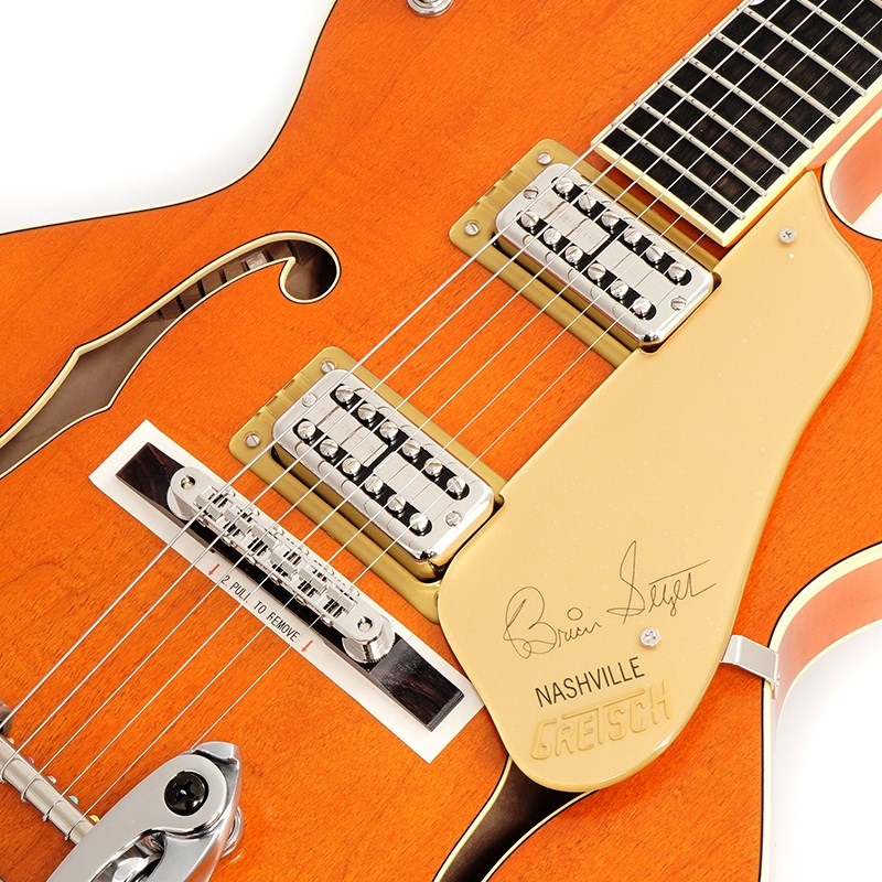 GRETSCH G6120T-BSSMK Brian Setzer Signature Nashville Hollow Body '59 Smoke with Bigsby (Smoke Orange) 画像3