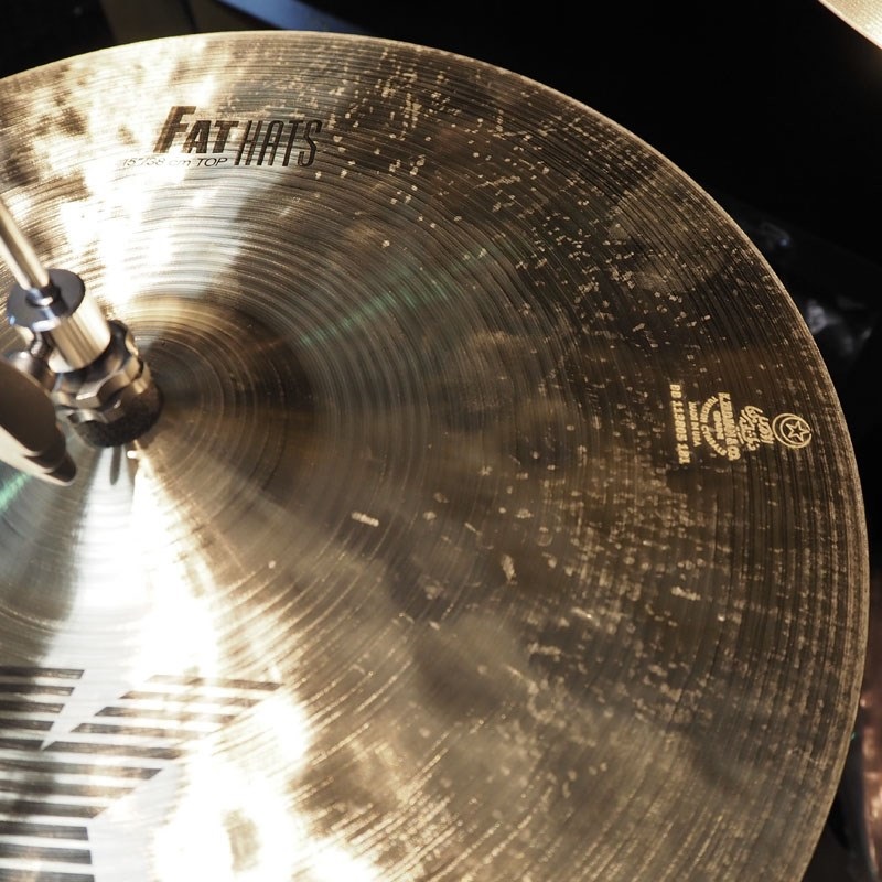 Zildjian K Fat Hats 15 Pair [NKZL15FATHHPR/Top:1154g Bottom:1484g]【店頭展示特価品】 画像1