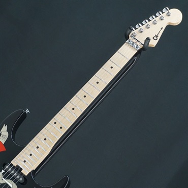 Charvel／USA 【USED】 Warren DeMartini Frenchie (Gloss Black with Frenchie Graphic) 【SN.11476】 画像4