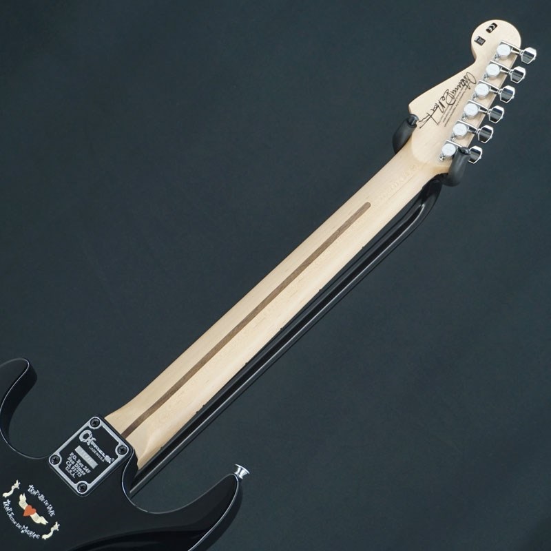 Charvel／USA 【USED】 Warren DeMartini Frenchie (Gloss Black with Frenchie Graphic) 【SN.11476】 画像5