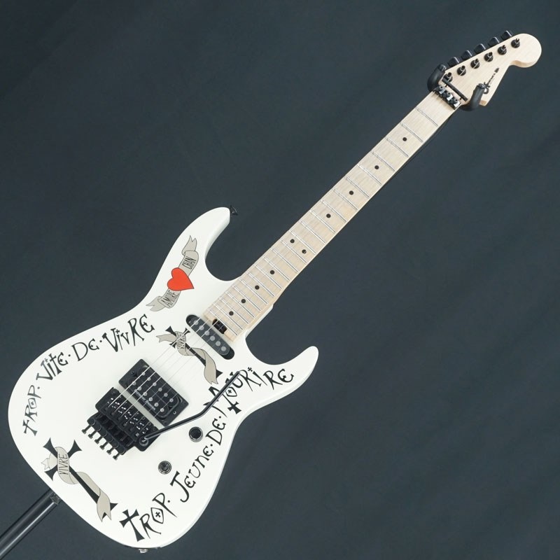 Charvel／USA 【USED】 Warren DeMartini Frenchie (Snow White with Frenchie Graphic) 【SN.13725】 画像2