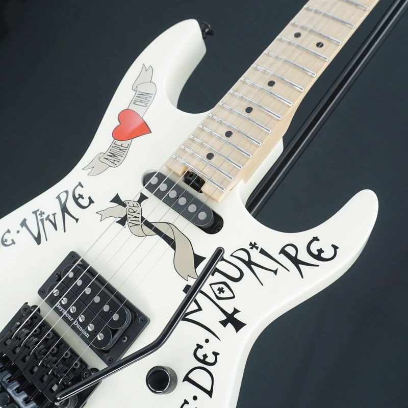 Charvel／USA 【USED】 Warren DeMartini Frenchie (Snow White with Frenchie Graphic) 【SN.13725】 画像8