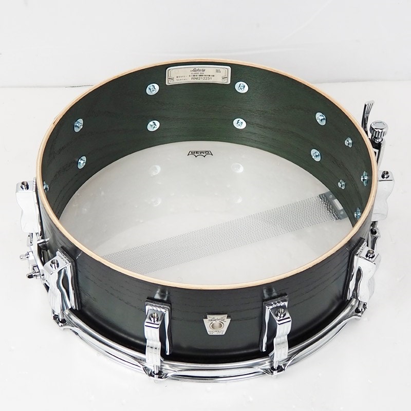 Ludwig LS754XXK4 [Classic Oak Snare Drum 14×5/Green Burst] 画像8