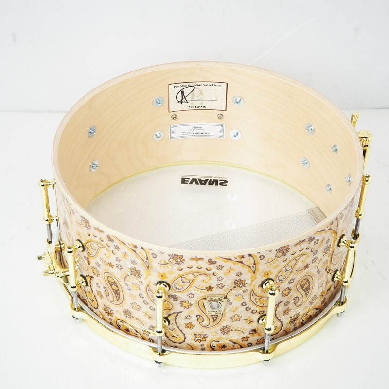 Ludwig LS403TDPWB Anderson .Paak Pee .Wee Signature 14×6.5 Snare Drum 画像9