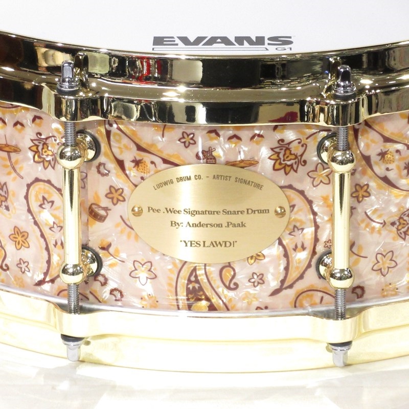 Ludwig 【全世界250台限定発売】LS401TDPWB [Anderson .Paak ''Pee .Wee'' Snare Drum 14''×5''] 画像4