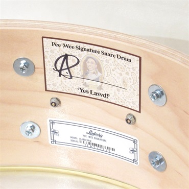 Ludwig 【全世界250台限定発売】LS401TDPWB [Anderson .Paak ''Pee .Wee'' Snare Drum 14''×5''] 画像8