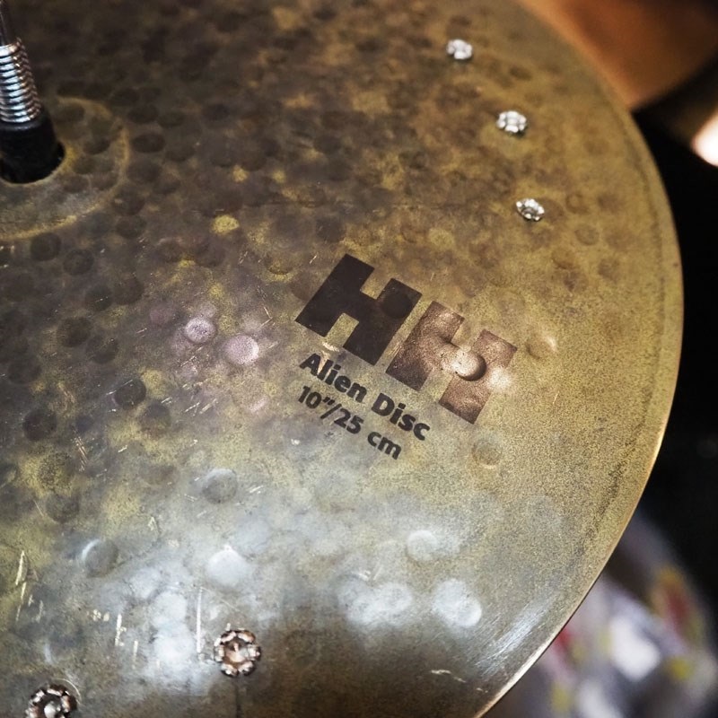 SABIAN HH-10AD [HH Alien Disc 10/1014g]【SABIAN選定会2024ドラステ】 画像2