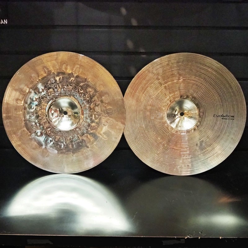 SABIAN HHX Evolution Hats 15 [HHX-15TEV-B/BEVH-B][Top:1048g/Bottom:1554g]【SABIAN選定会2024ドラステ】 画像1