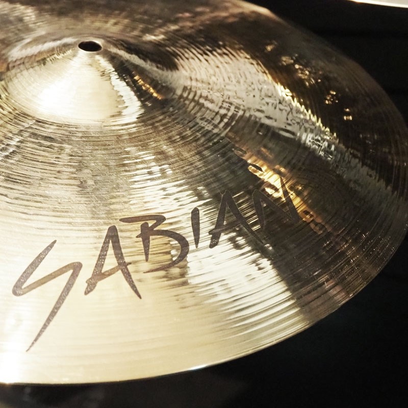 SABIAN HHX Evolution Hats 15 [HHX-15TEV-B/BEVH-B][Top:1048g/Bottom:1554g]【SABIAN選定会2024ドラステ】 画像8