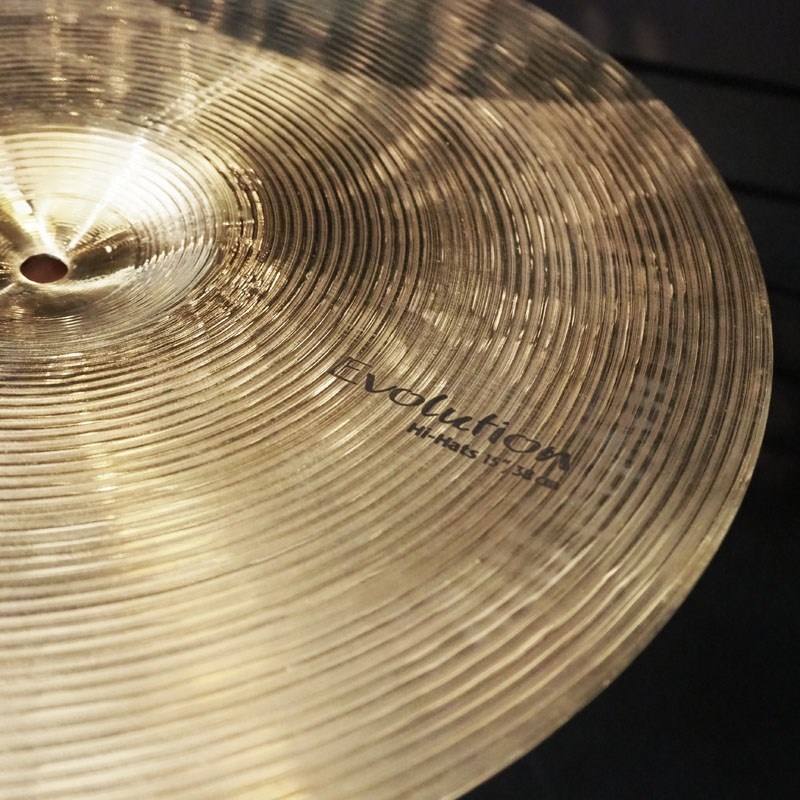 SABIAN HHX Evolution Hats 15 [HHX-15TEV-B/BEVH-B][Top:1048g/Bottom:1554g]【SABIAN選定会2024ドラステ】 画像9