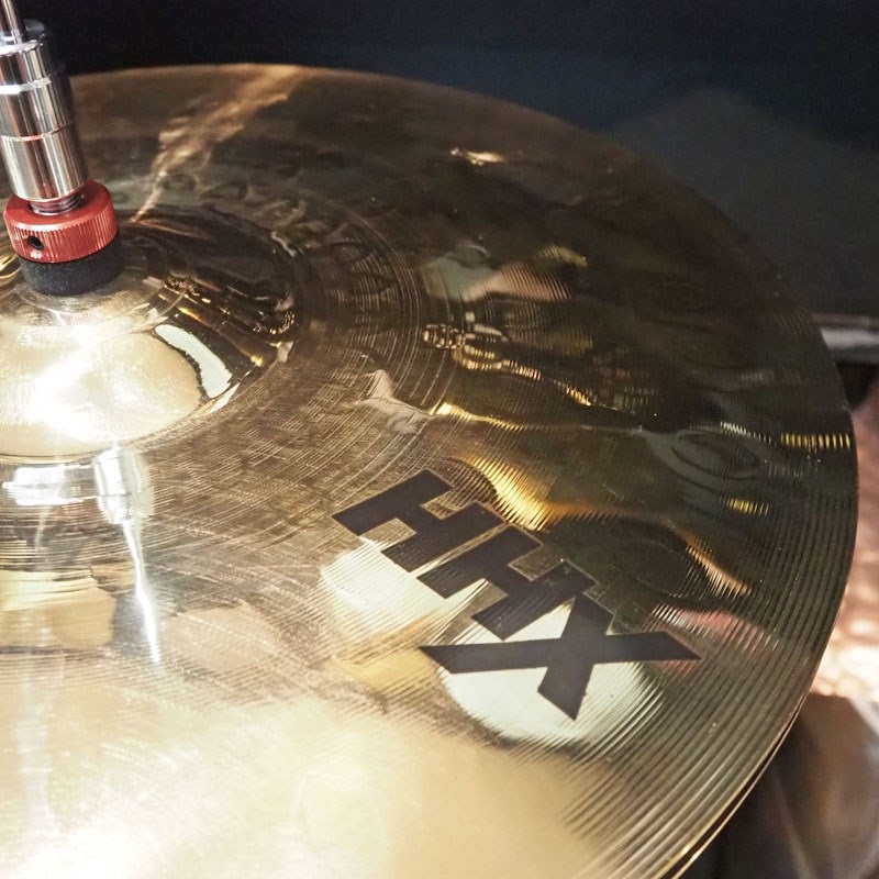 SABIAN HHX Evolution Hats 15 [HHX-15TEV-B/BEVH-B][Top:1022g/Bottom:1554g]【SABIAN選定会2024ドラステ】 画像3