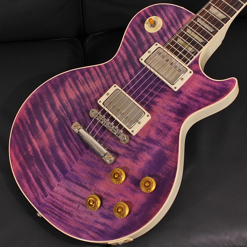 Gibson 1959 Les Paul Standard Reissue VOS Purple Denim Top TV White Back SN. 943281 画像2