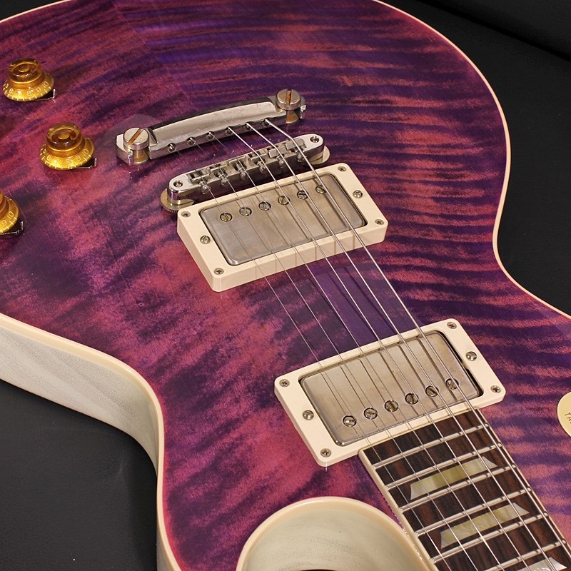 Gibson 1959 Les Paul Standard Reissue VOS Purple Denim Top TV White Back SN. 943281 画像4