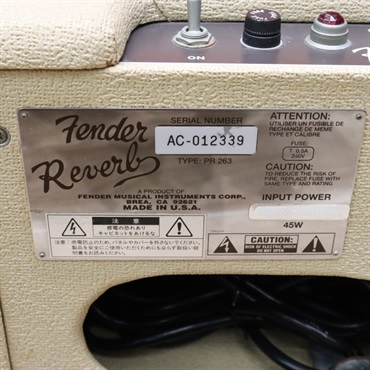 Fender USA 【USED】 63 Fender Reverb ※委託中古 画像6