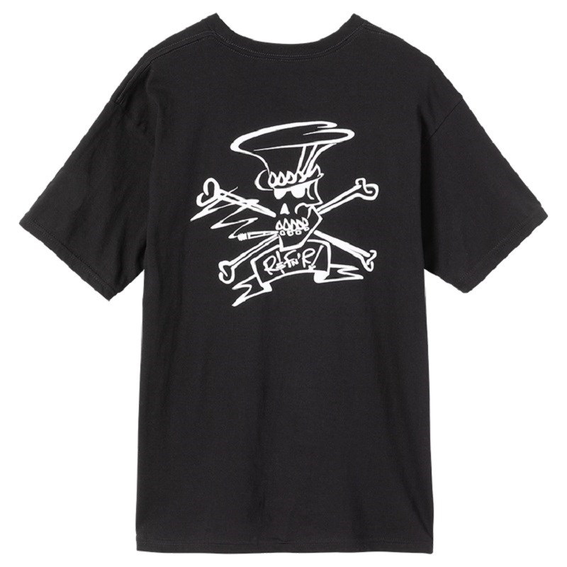 Gibson Slash 'Skully' Tee (Black)， (Large) [GA-SLSH-SKLTW-BLK-LG] 画像1