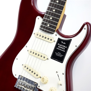 Fender MEX Player II Stratocaster (Transparent Cherry Burst/Rosewood) [Chambered Body] 画像3