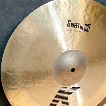 Zildjian 【USED】 K Zildjian Sweet HiHat 16 pair [NKZL16SW.HHT/16SW.HHBM][1305g/1920g] 画像1