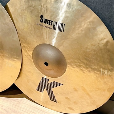 Zildjian 【USED】 K Zildjian Sweet HiHat 16 pair  [NKZL16SW.HHT/16SW.HHBM][1305g/1920g] ｜イケベ楽器店オンラインストア