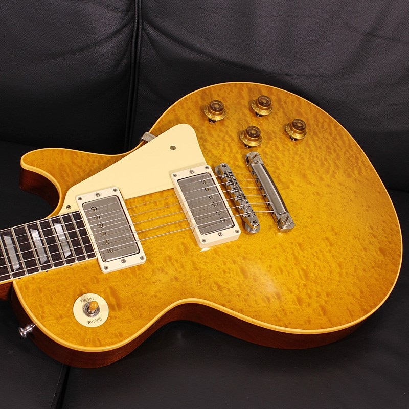 Gibson 1959 Les Paul Standard Reissue VOS Lemon Burst SN. 943469 画像4