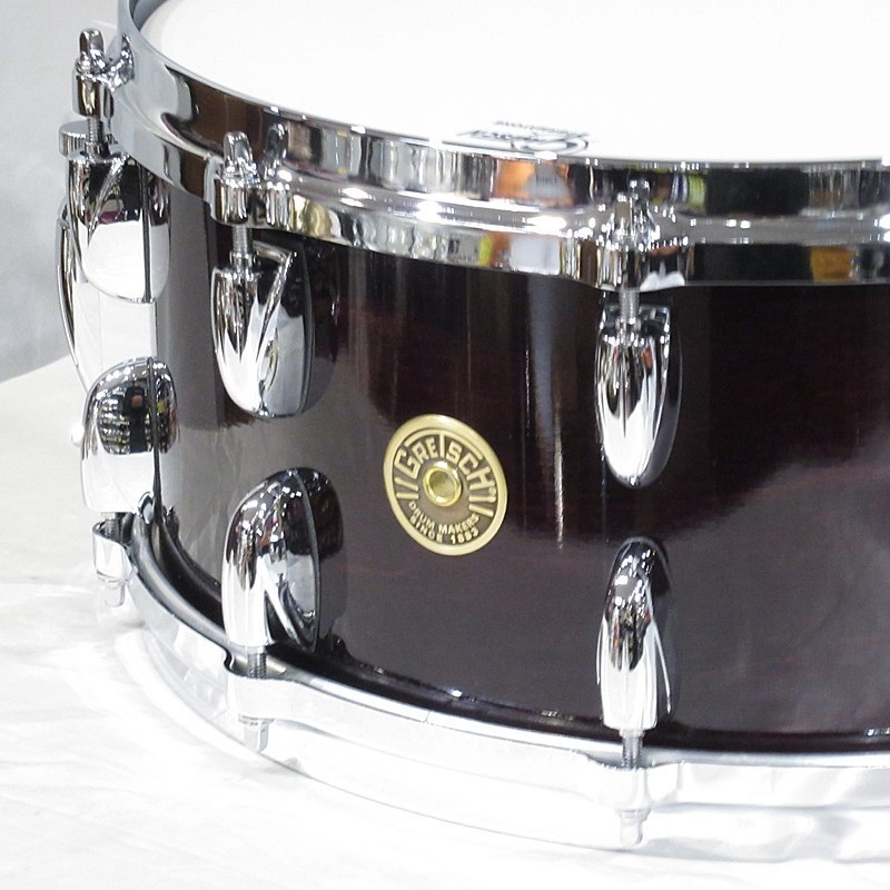 GRETSCH 【DXスネアバッグプレゼント！】GRGL-6514S-2CL DKWN [USA Custom Snare Drum 14''×6.5'' - Dark Walnut Gloss]【店頭展示特価品】 画像1