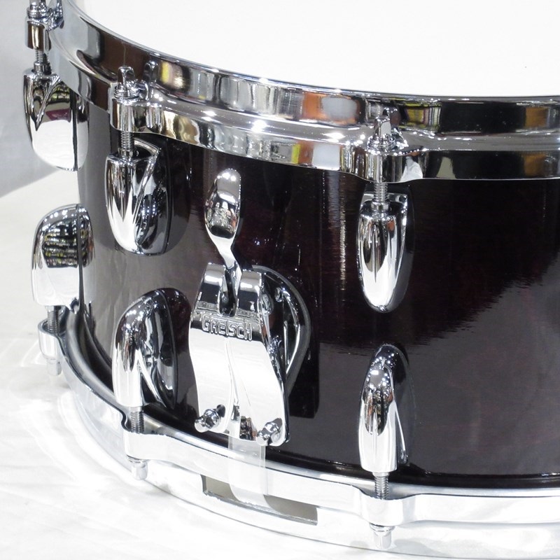 GRETSCH 【DXスネアバッグプレゼント！】GRGL-6514S-2CL DKWN [USA Custom Snare Drum 14''×6.5'' - Dark Walnut Gloss]【店頭展示特価品】 画像2