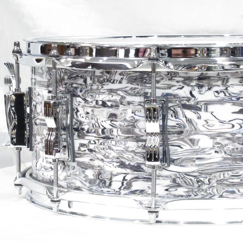 Ludwig 【2024年限定カラー/全世界85台限定】LS403XXWA [Classic Maple 14×6.5 Snare Drum - White Abalone Limited Edition -]【店頭展示特価品】 画像3