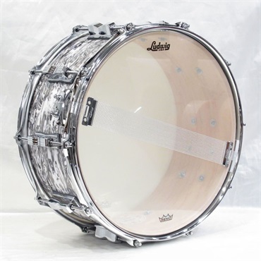 Ludwig 【2024年限定カラー/全世界85台限定】LS403XXWA [Classic Maple 14×6.5 Snare Drum - White Abalone Limited Edition -]【店頭展示特価品】 画像6