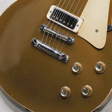 Gibson Les Paul Deluxe '69 1 piece Mahogany Back Gold Top 画像4