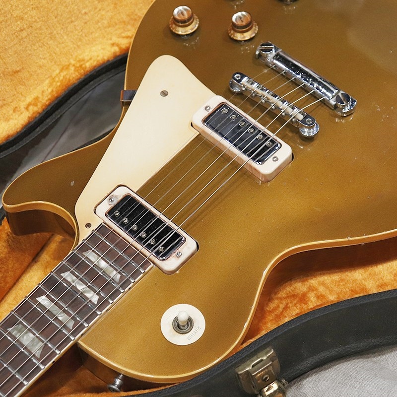 Gibson Les Paul Deluxe '69 1 piece Mahogany Back Gold Top 画像5