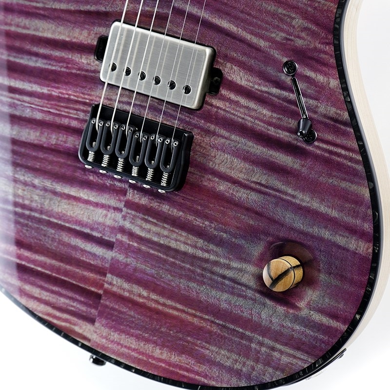 MAYONES MBC Regius BT 6 (4A Flame Maple Top / 5Ply Wenge Neck) 画像4