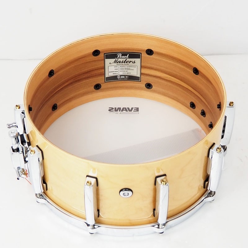 Pearl 【USED】MMGP1465S/C [Masters Maple Gum 14×6.5 Snare Drum #102 Natural Finish] 画像8