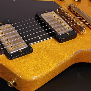 Gibson Murphy Lab 1958 Korina Explorer Reissue Antique Natural w/Black Pickguard Heavy Aged SN. 841598 画像5