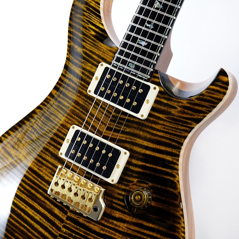 P.R.S. Ikebe Original Wood Library Custom24 McCarty Thickness Tiger Eye #0340406 画像3