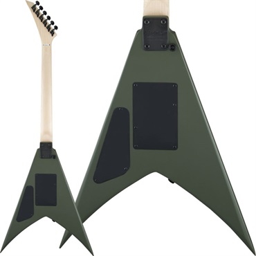 Jackson JS Series King V JS32 (Matte Army Drab/Amaranth) 画像1