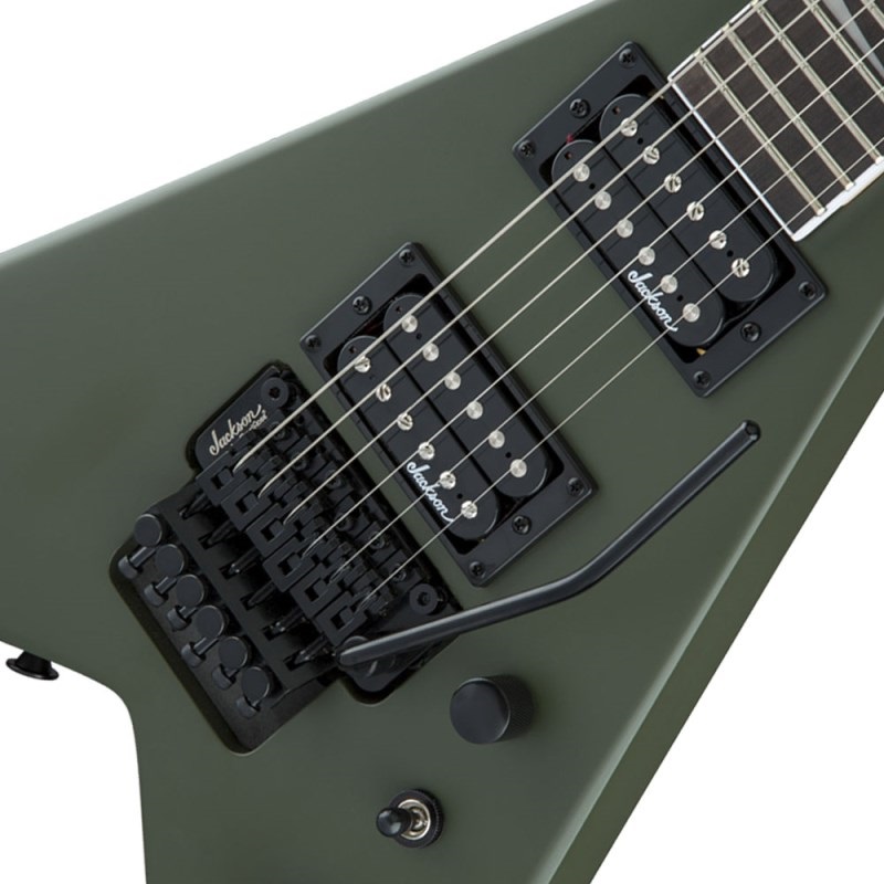 Jackson JS Series King V JS32 (Matte Army Drab/Amaranth) 画像2