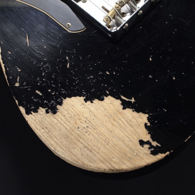 Fender Custom Shop Limited Edition 70s Telecaster Custom Heavy Relic (Aged Black) #CZ571322【特価】 画像7