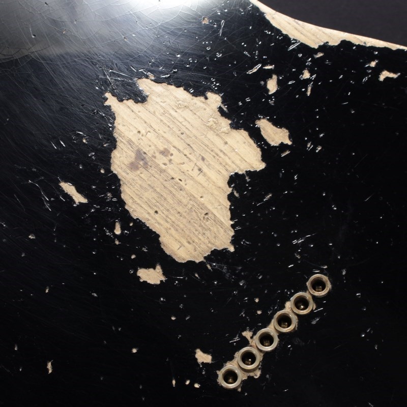 Fender Custom Shop Limited Edition 70s Telecaster Custom Heavy Relic (Aged Black) #CZ571322【特価】 画像9