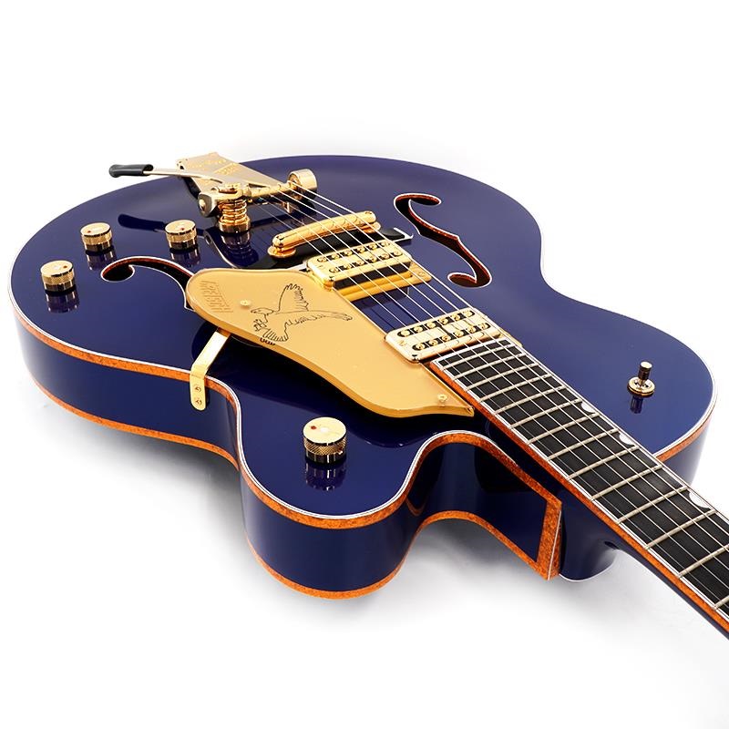 GRETSCH G6136TG Limited Edition Falcon with String-Thru Bigsby (Azure Metallic/Ebony)【特価】 画像8
