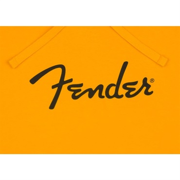 Fender USA FENDER SPAGHETTI LOGO HOODIE BUTTERSOTCH BLONDE (M size)(#9113101406) 画像1