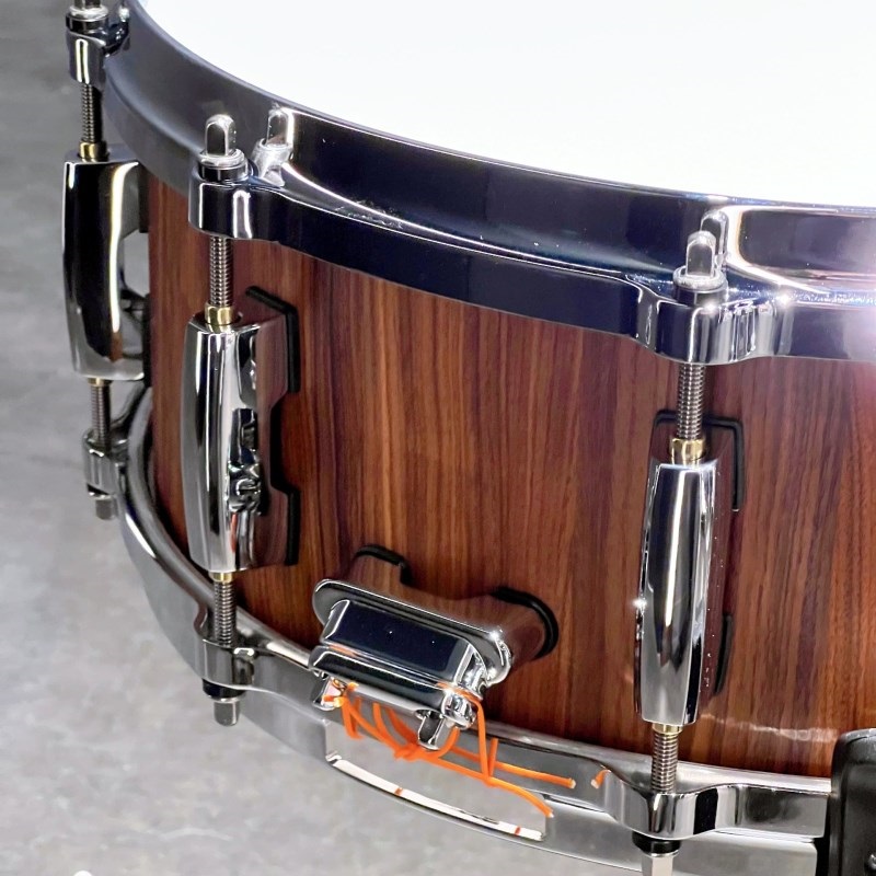 Pearl DARW1455S/C [Artisan Custom Limited ～Shell By DrumArt～ Snare Drums 14×5.5/Rosewood/Matt Natural Rosewood]【ダイキャスト仕様カスタムモデル】 画像2