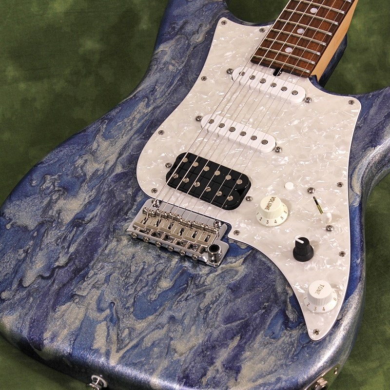 JAMES TYLER 【USED】Studio Elite HD Ash Body Royal Blue Shmear Finish Japan Limited SN. 20034 画像3