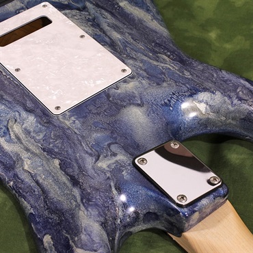 JAMES TYLER 【USED】Studio Elite HD Ash Body Royal Blue Shmear Finish Japan Limited SN. 20034 画像7