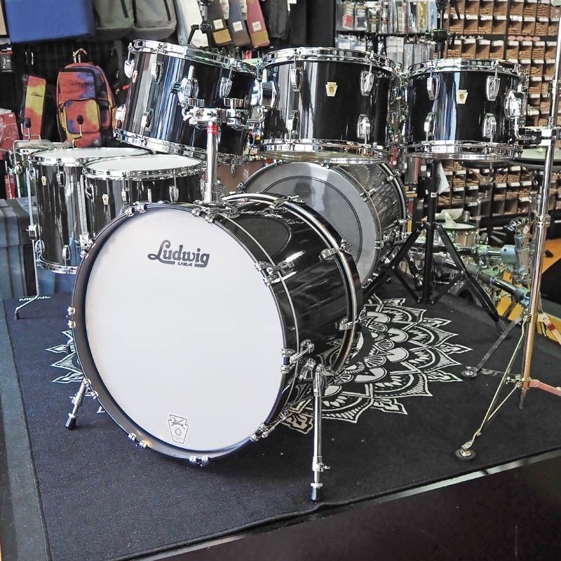 Ludwig Classic Maple 6pc Set -Sable Classic Coat- [Ludwig Roadshow Carter McLean Drum Clinic使用品/22BD・10TT・12TT・13TT・14FT・16FT]【店頭展示特価品】 画像2