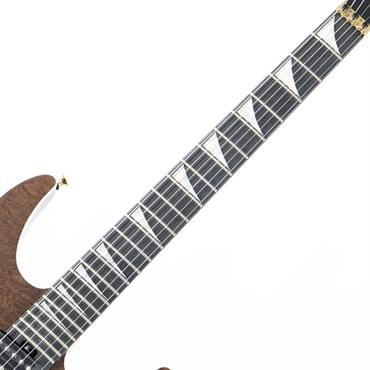 Jackson MJ Series Dinky DK Burl Mahogany (Dark Mocha/Ebony) 画像5