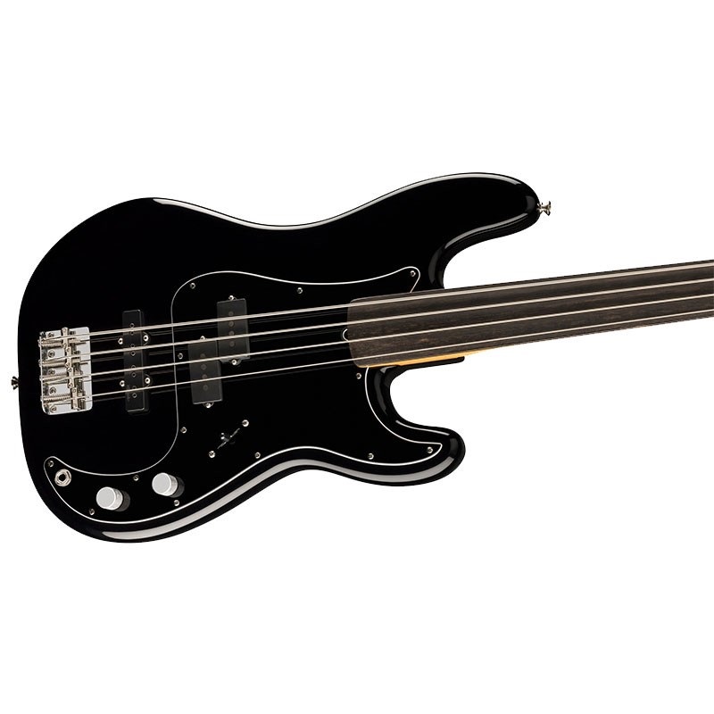 Fender USA Tony Franklin Fretless Precision Bass (Black/Ebony) 画像2